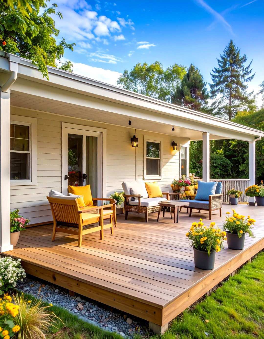 Wraparound Porch Styles - 24 Mobile Home Porch Ideas