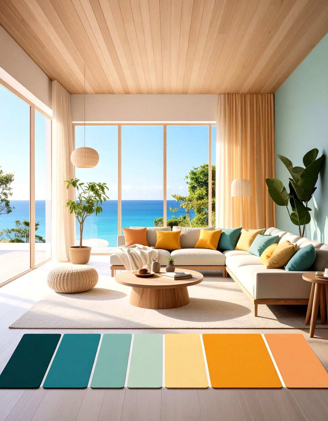 Zen Color Palette with Earth Tones - 24 Zen Room Ideas