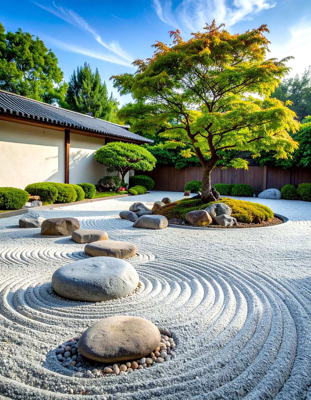 Zen Garden Meditation Spaces - 24 Rock Landscaping Ideas