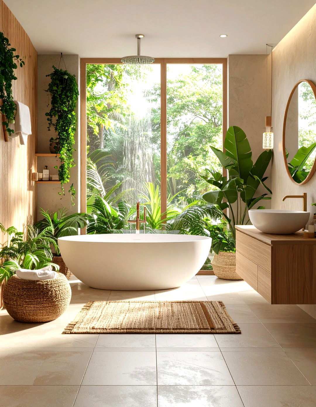 Zen Inspired Bathroom Spa - 24 Room Decorating Ideas