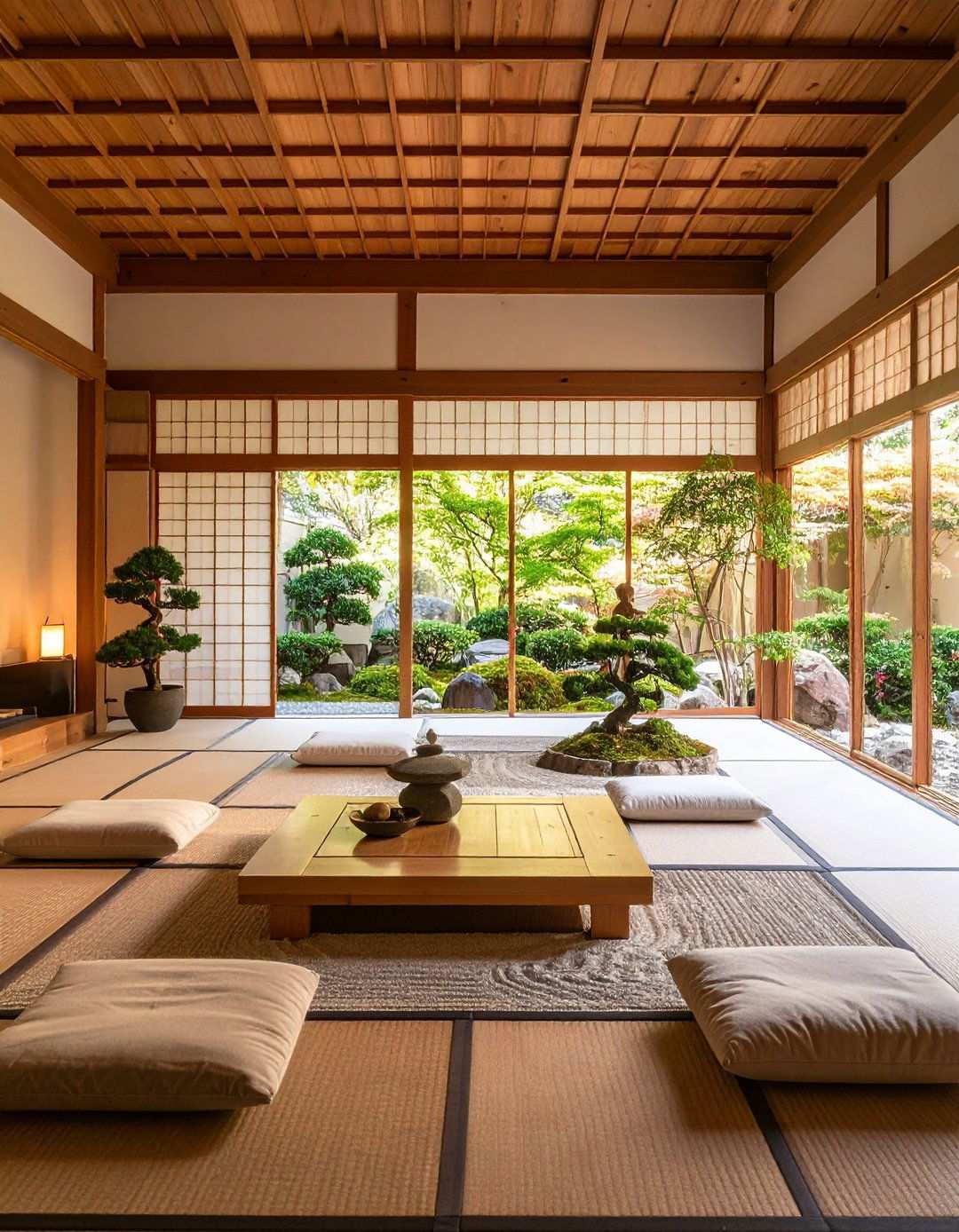 Zen Meditation Plant Gardens - 24 Plant Room Ideas