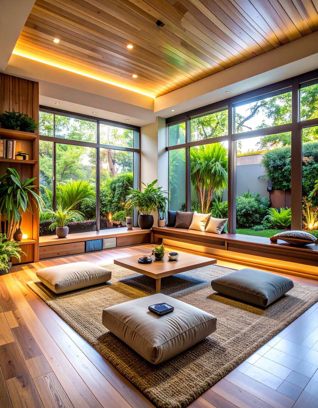 Zen Technology Integration Corner - 24 Zen Room Ideas
